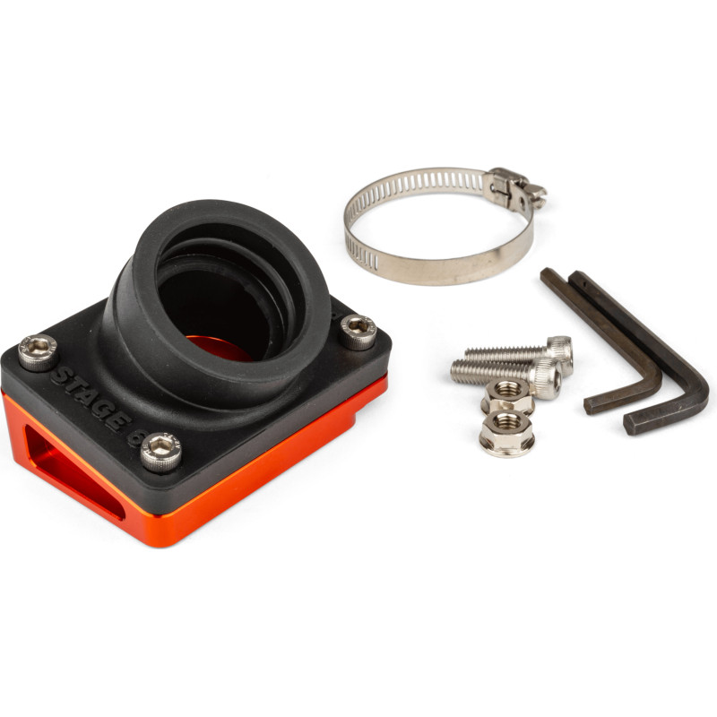 Inlaat kit Stage6 R/T 28mm oranje Piaggio 50-180cc