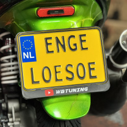 ENGE LOESOE License plate...