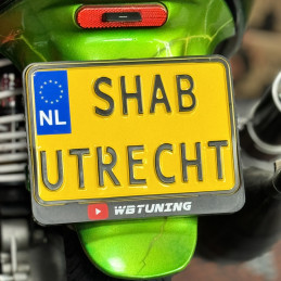 SHAB UTRECHT License plate...