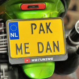 PAK ME THEN License plate...