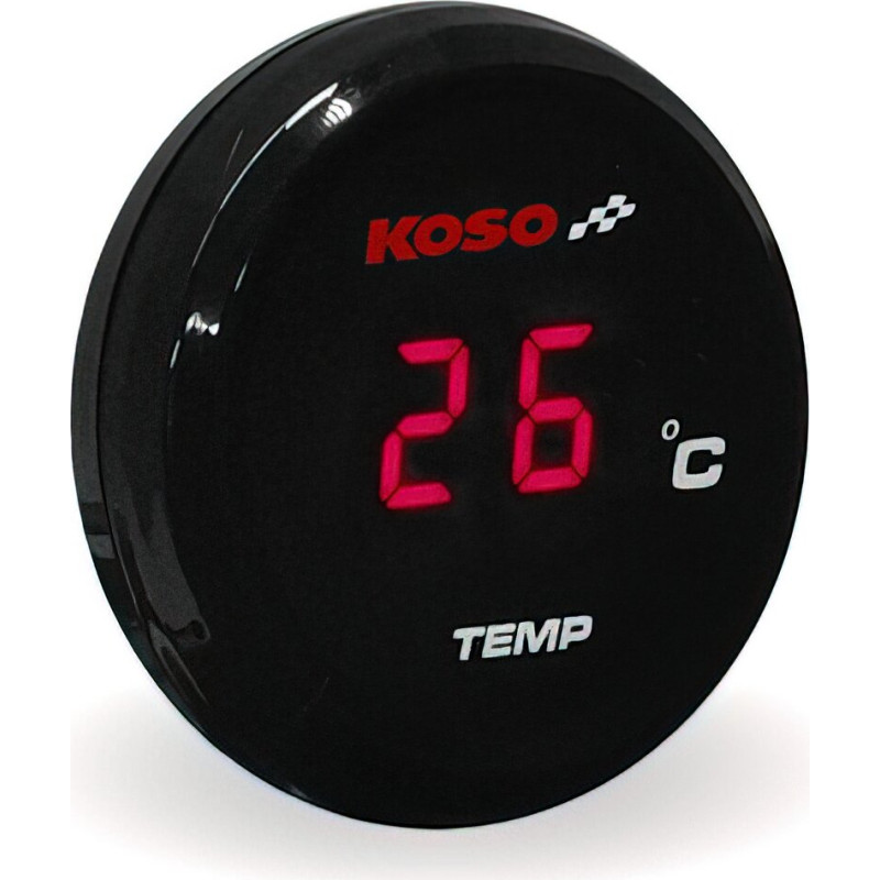 Thermometer digital Koso Coin rood