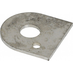 Footrest locking plate...