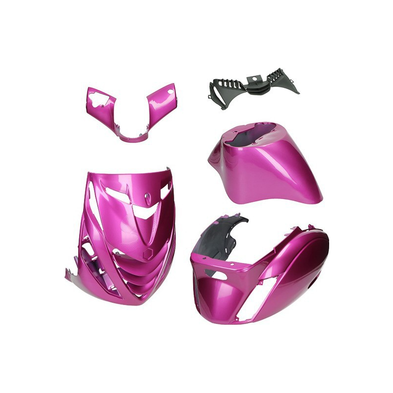 Kappenset Piaggio Zip 2000 (SP Look) 5-Delig Metallic Roze