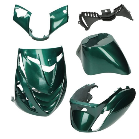 Kappenset Piaggio Zip 2000 (SP Look) 5-Delig Jaguar Groen