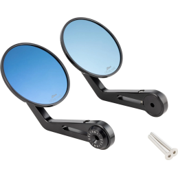 Mirror handlebar end black...