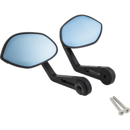 Mirror handlebar end black...