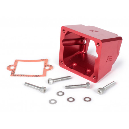 HT Vforce 4 inlaat adapter - Rood - Piaggio 125-180cc